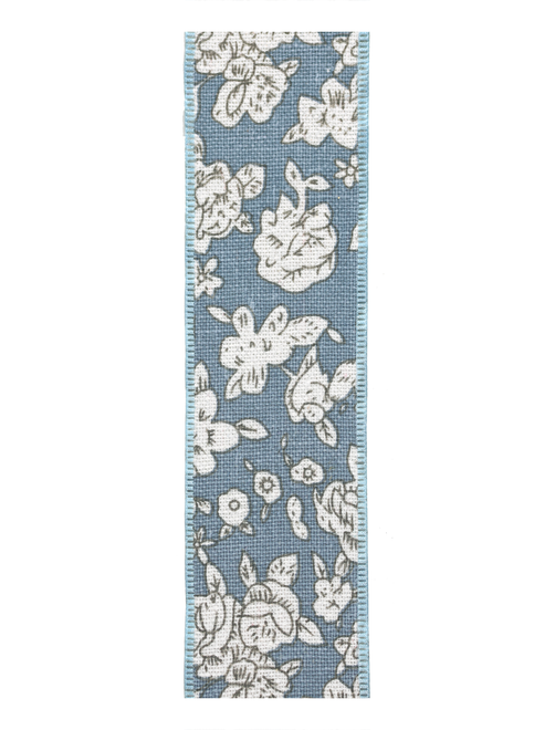 Flowers bordr cotn ribbon | AyB Hislabor