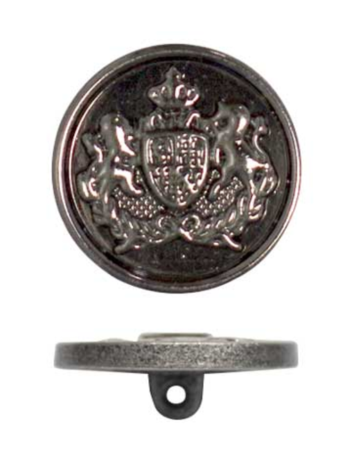 Botón escudo metal pie | AyB Hislabor