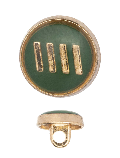 Botón metal-poliéster pie | AyB Hislabor