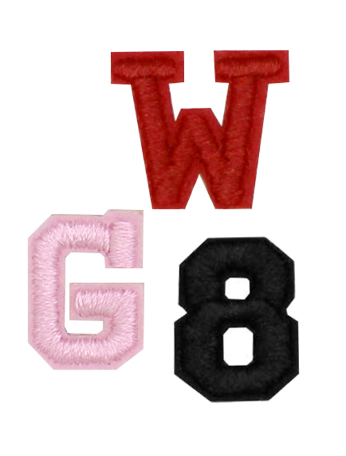 Letra bordada termo | AyB Hislabor