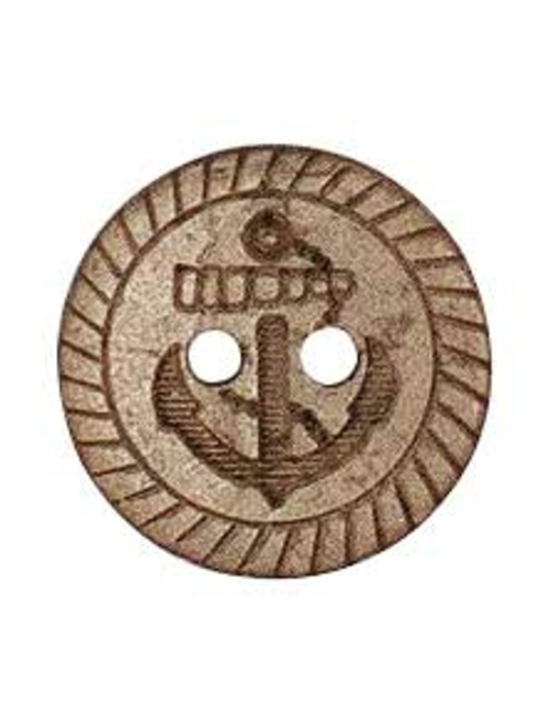 Botón coco láser 2 agujer | AyB Hislabor