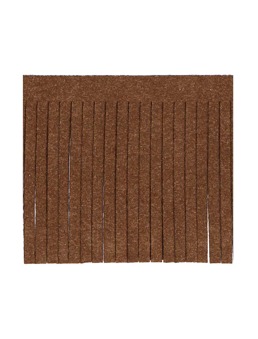 Thin suede fringe | AyB Hislabor