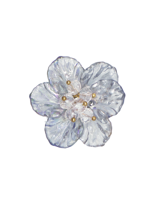 Acrylic flower metal base | AyB Hislabor