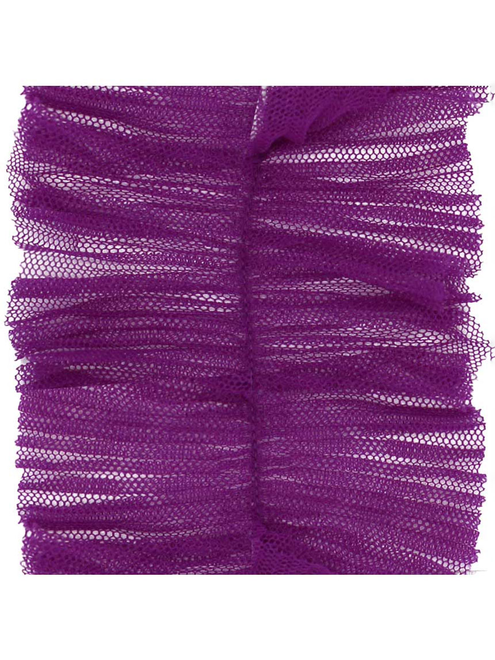 Gathered tulle trim | AyB Hislabor