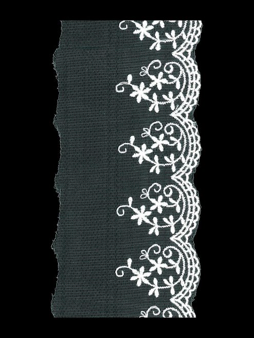 Tul bordado algodón | AyB Hislabor