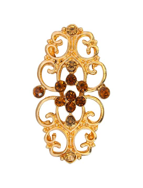 Broche met strass 45mm nf | AyB Hislabor