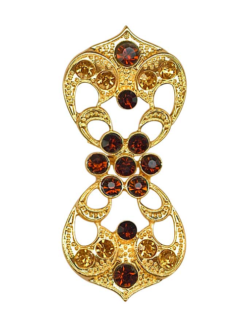 Broche Metal Strass Crist | AyB Hislabor