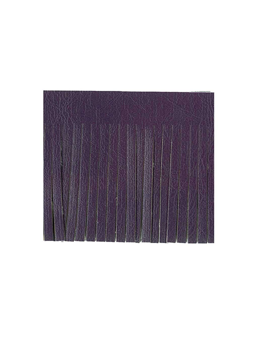 Faux leather fringe | AyB Hislabor
