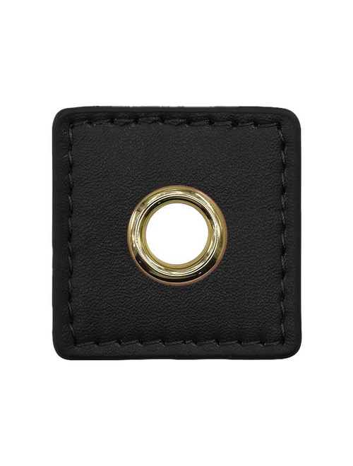Leatherette eyelet patch | AyB Hislabor
