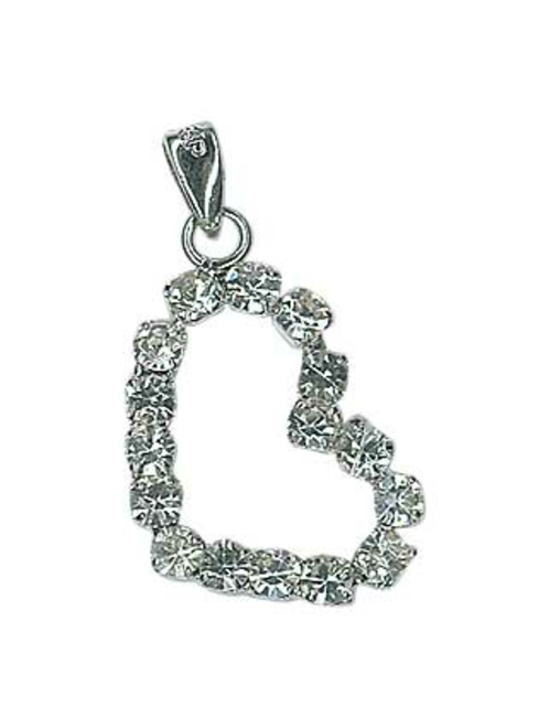 Colgante cristal corazón | AyB Hislabor