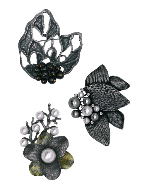 Broche metal pedrería | AyB Hislabor