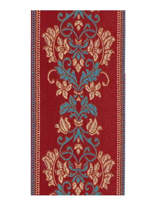 Galón jacquard hojas | AyB Hislabor