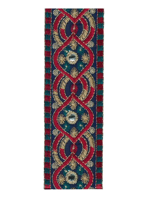 Metal embroidered trim | AyB Hislabor