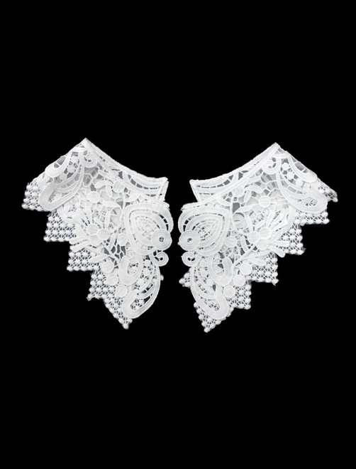 Cuello encaje guipur | AyB Hislabor