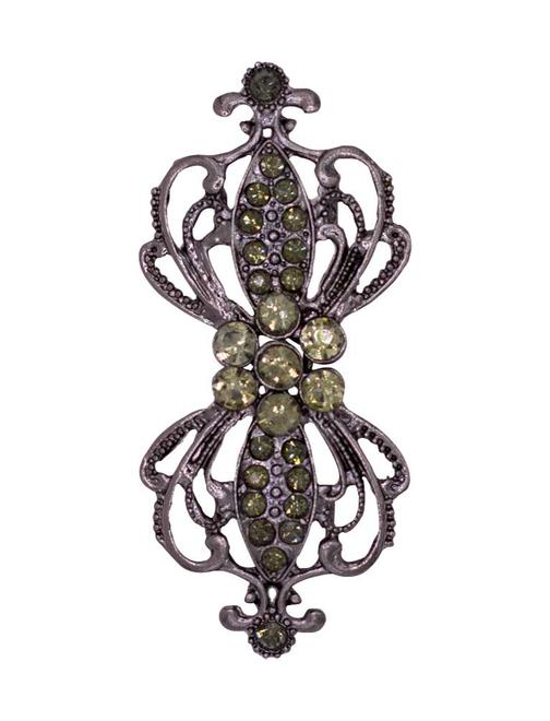 Broche metal pedrería | AyB Hislabor