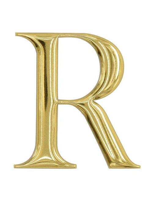 Metal iron on motiv R | AyB Hislabor