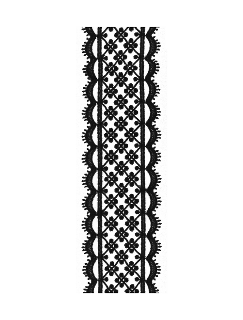 Poly guipure lace 52 mm. | AyB Hislabor