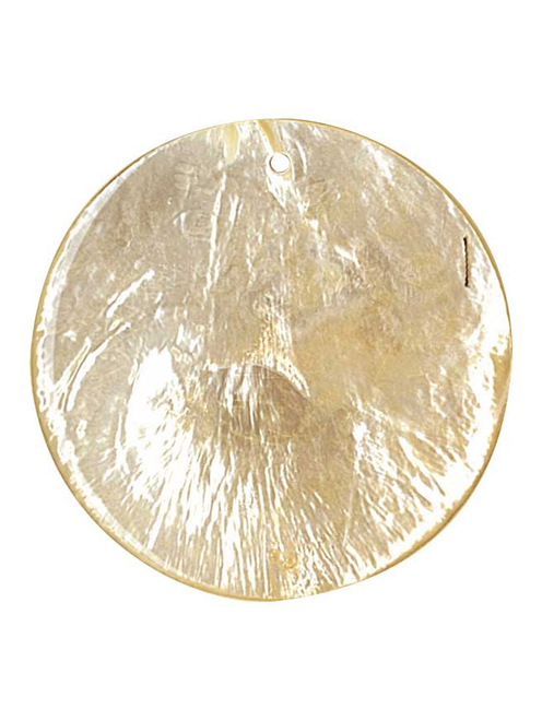 Nacre double pendant 50mm | AyB Hislabor