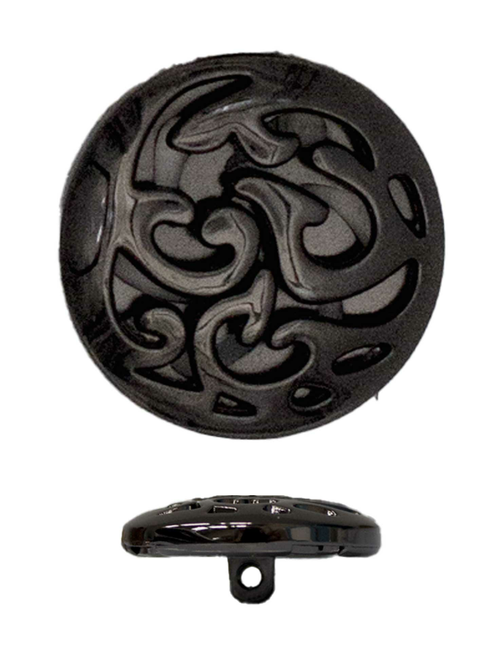 Botón metal filig lab pie | AyB Hislabor