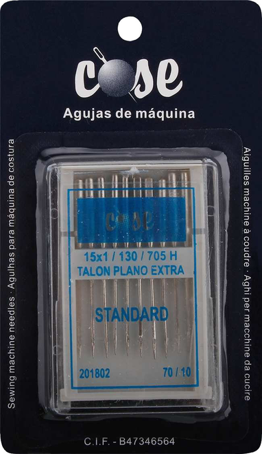 Aguj máquina T/plano 10un | AyB Hislabor