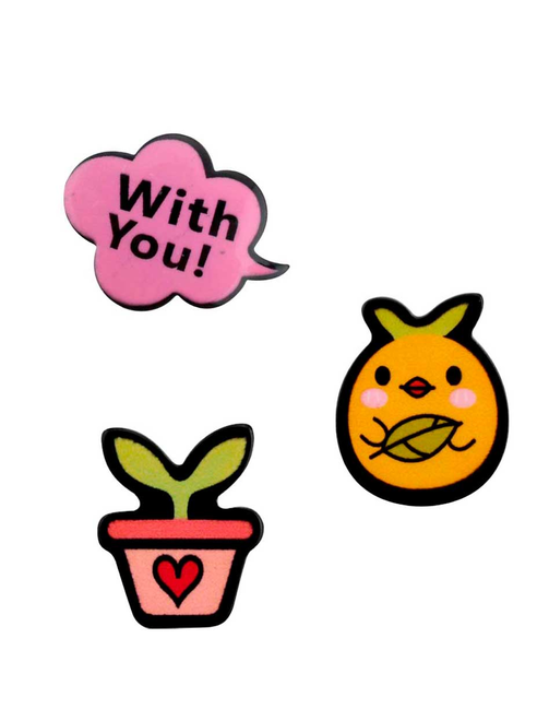 Pieza acrílica con broche | AyB Hislabor