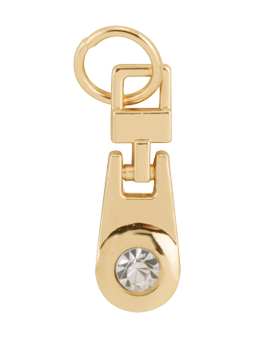 Strass zipper puller N.F. | AyB Hislabor