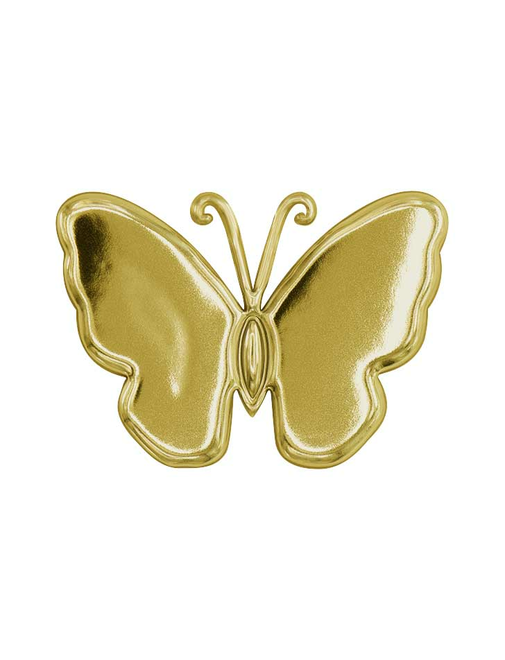 Metal iron on butterfly | AyB Hislabor