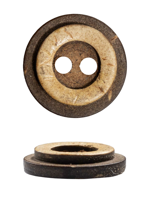Botón coco aro 2 agujeros | AyB Hislabor