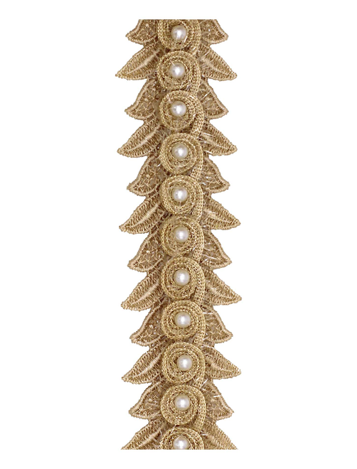 Tira guipur rayón perlas | AyB Hislabor