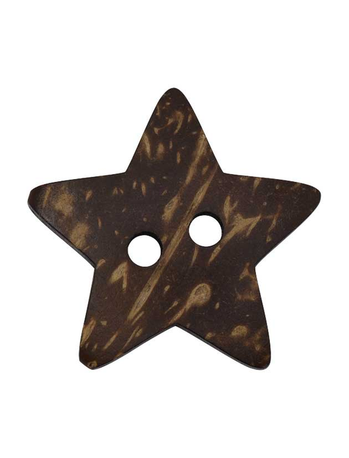 Apliq botón estrella coco | AyB Hislabor