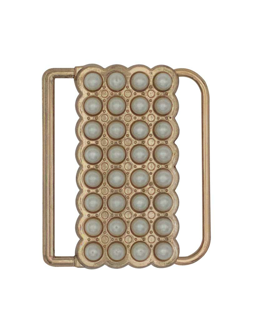Hebilla metal perlas 50mm | AyB Hislabor