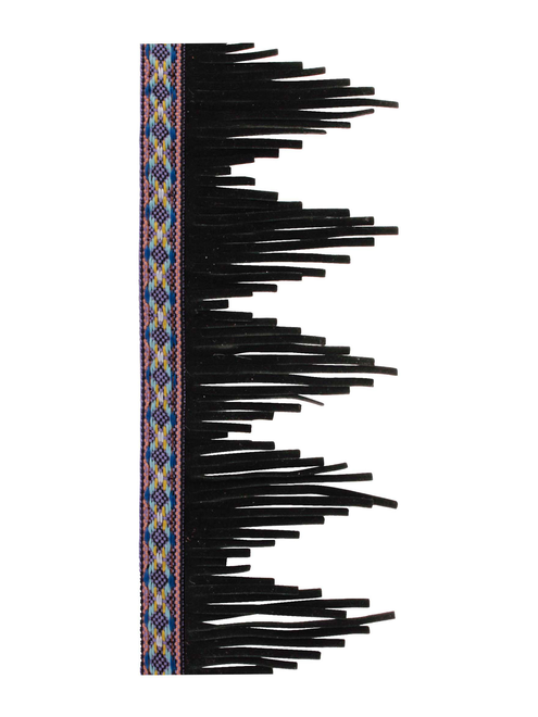 Suede Fringe  with ribbon | AyB Hislabor
