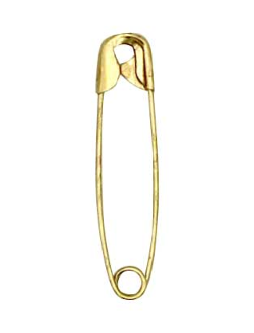 Brass safety pin | AyB Hislabor