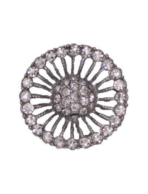 Crystal metal button 25mm | AyB Hislabor