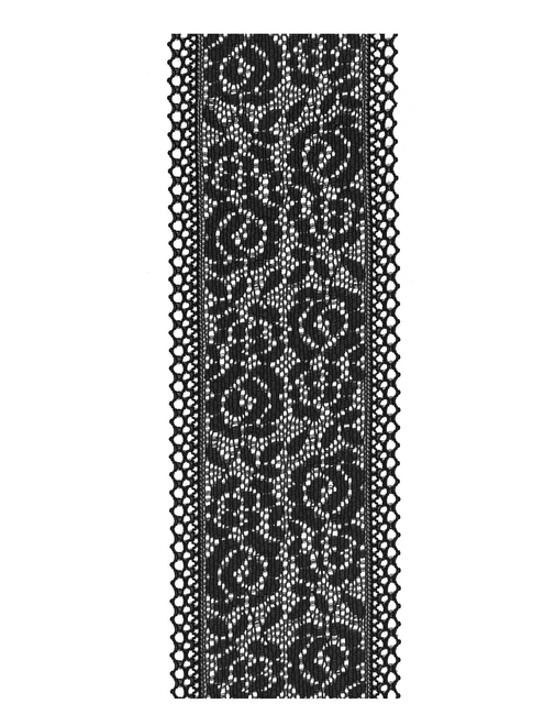 Elastic nylon lace 56 mm. | AyB Hislabor