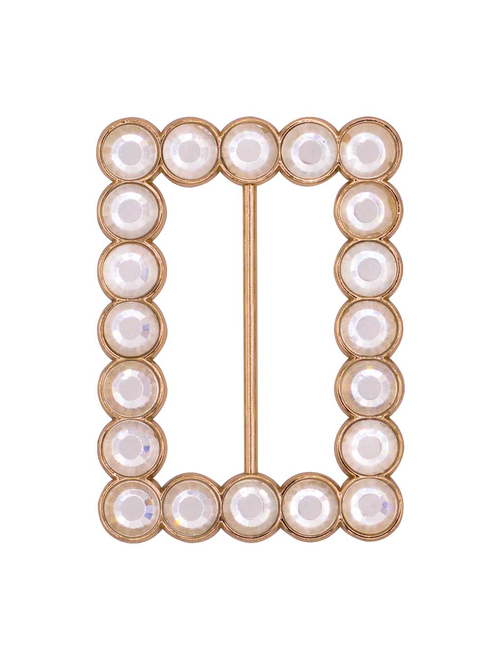 Hebilla rectan strass gde | AyB Hislabor