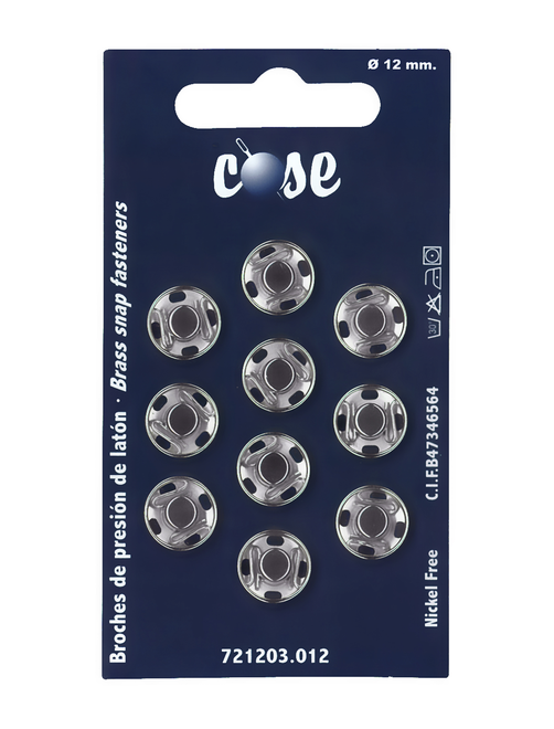 Brass snap fastener | AyB Hislabor