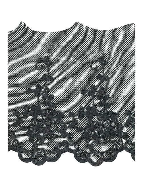 Tul bordado algodón | AyB Hislabor