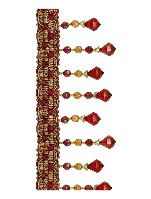 Acrylic and beaded fringe | AyB Hislabor