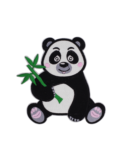 Motivo bordado oso panda | AyB Hislabor