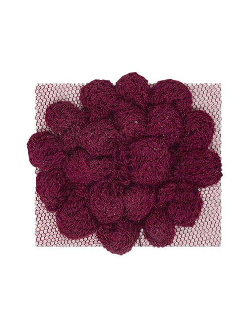 Wool Flower with Tulle | AyB Hislabor