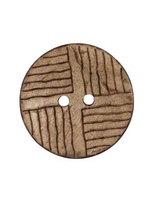 Botón coco láser 2 agujer | AyB Hislabor