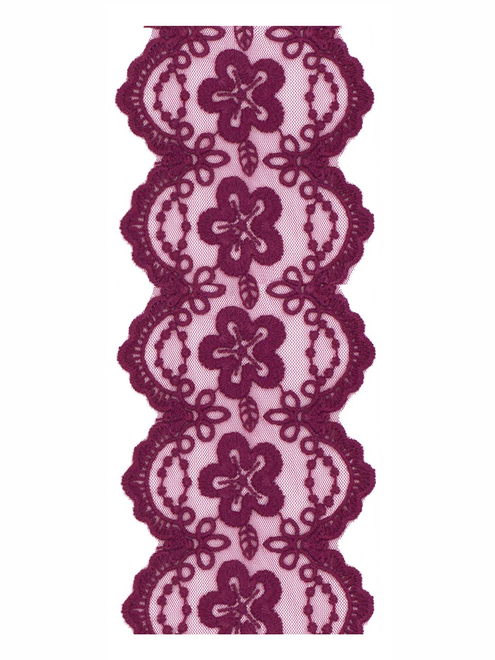 Cotton embroidered tulle | AyB Hislabor