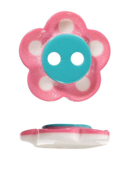 Botón bebé flor 4 pétalos | AyB Hislabor