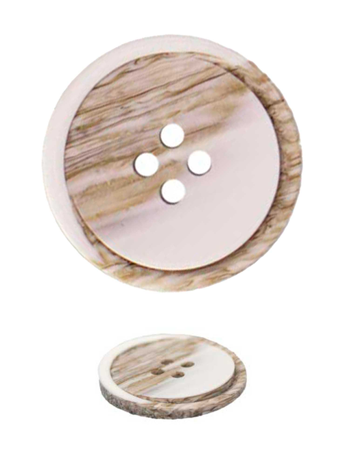 Botón poliést raya 4 aguj | AyB Hislabor