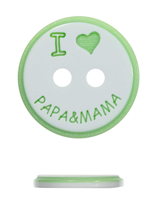 Botón poly infantil 2 ag. | AyB Hislabor