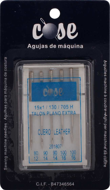 Aguj maq T/plano piel 5un | AyB Hislabor