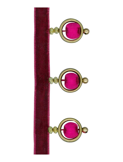 Polyester fringe w/rings | AyB Hislabor