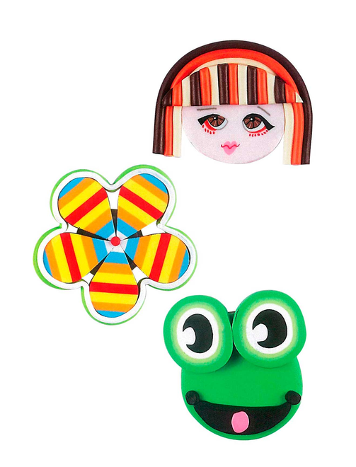 Broche imperdible fimo | AyB Hislabor