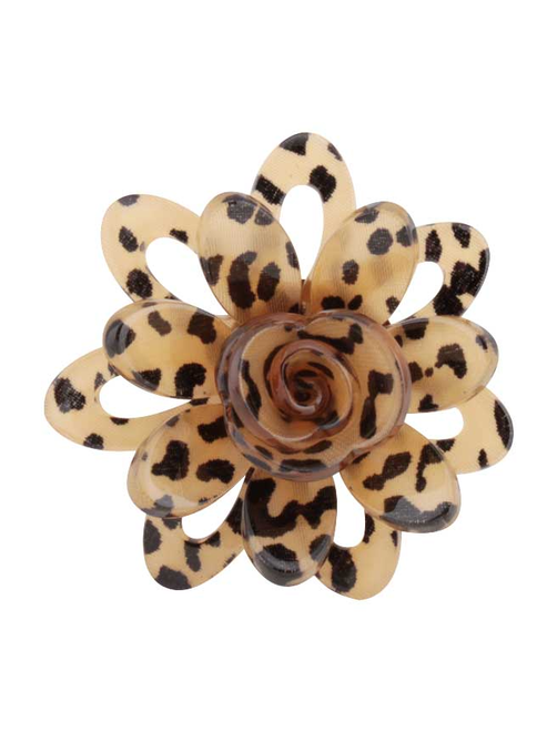 Broche flor acrílica | AyB Hislabor